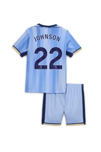 Tottenham Hotspur Brennan Johnson #22 Babytruitje Uit tenue Kind 2024-25 Korte Mouw (+ Korte broeken)